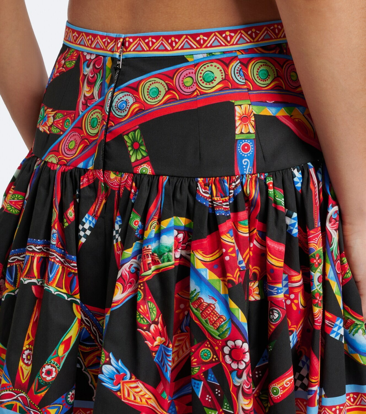 Dolce&Gabbana Caretto cotton miniskirt