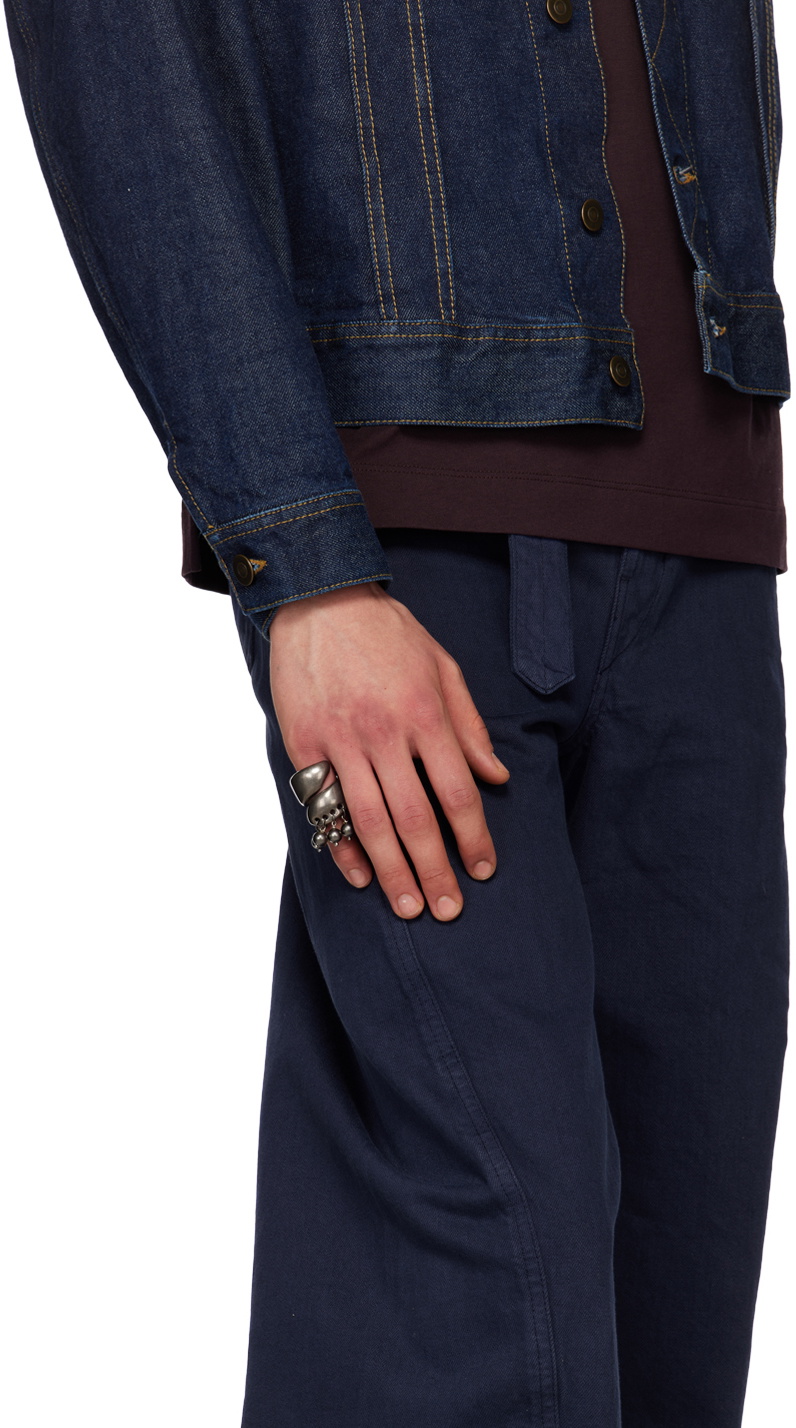 Panconesi Gunmetal KNWLS Edition Spiral Ring