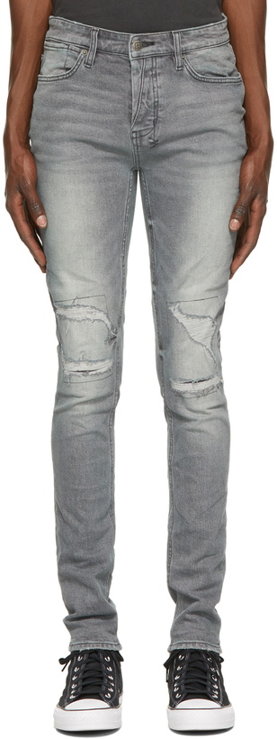 Photo: Ksubi Grey Ripped Van Winkle Jeans