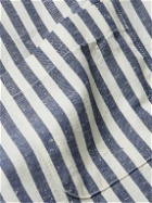 Frescobol Carioca - Emilio Striped Cotton-Piqué Shirt - Blue