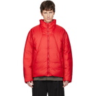 Veilance Red Conduit Down Jacket