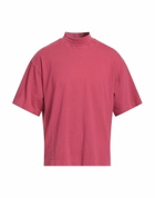 Acne Studios Mens T-shirt in Magenta