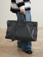Balenciaga - Le City Travel Arena Textured-Leather Tote Bag