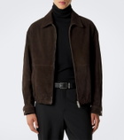 Arma Maddox suede blouson jacket