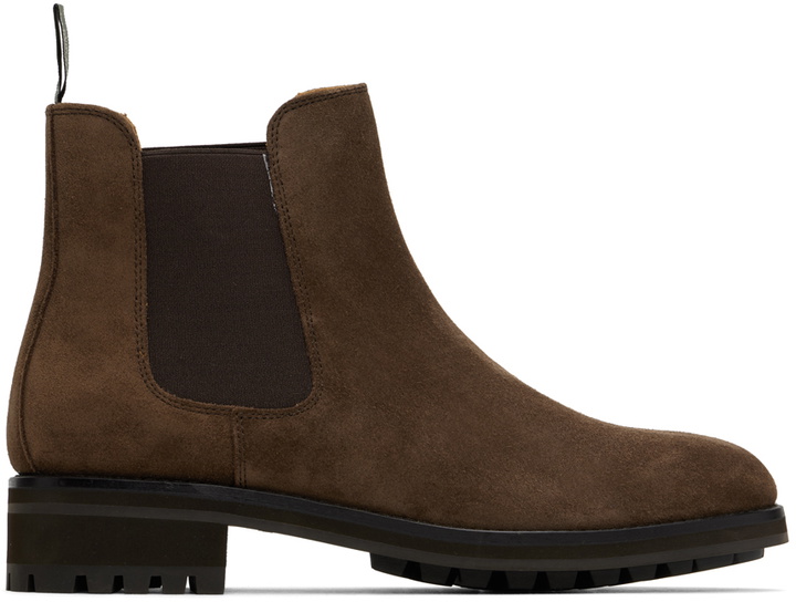 Photo: Polo Ralph Lauren Brown Bryson Chelsea Boots
