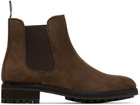 Polo Ralph Lauren Brown Bryson Chelsea Boots