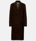 Staud Sabine suede coat