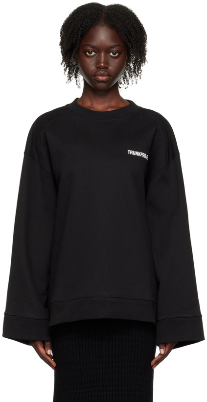 Photo: Trunk Project Black Vented Sweatshirt