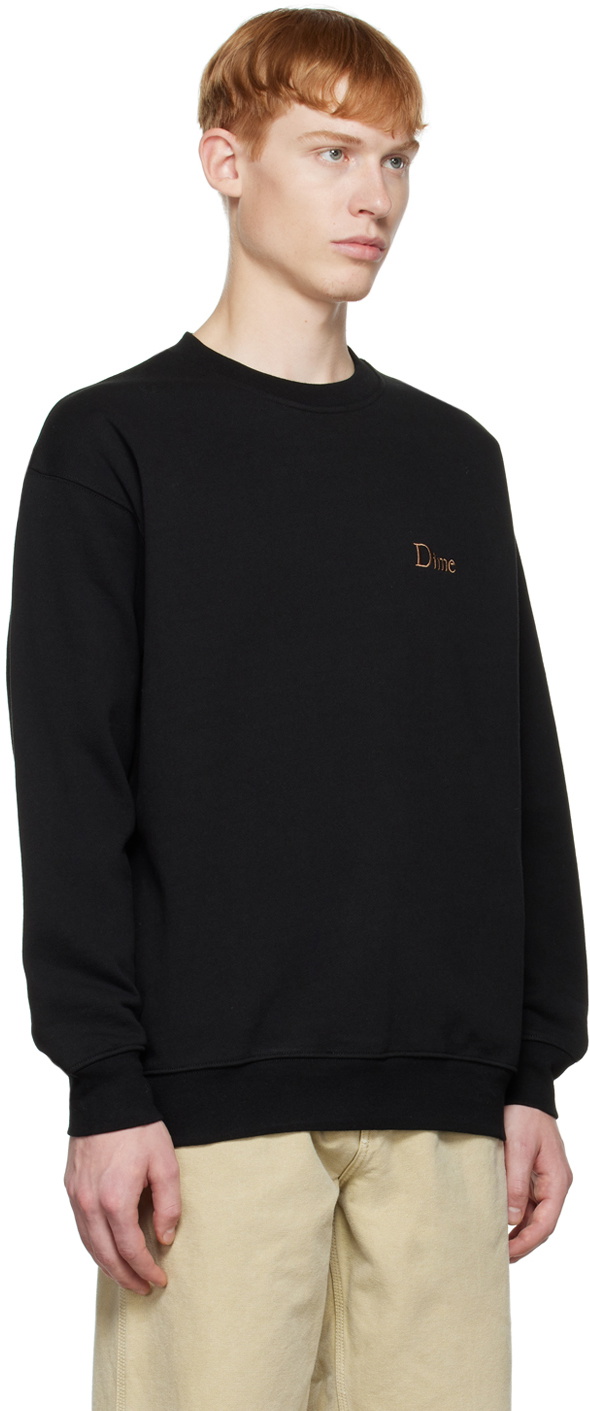 Dime Black Classic Sweatshirt