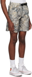 Sky High Farm Workwear Gray Camo Shorts