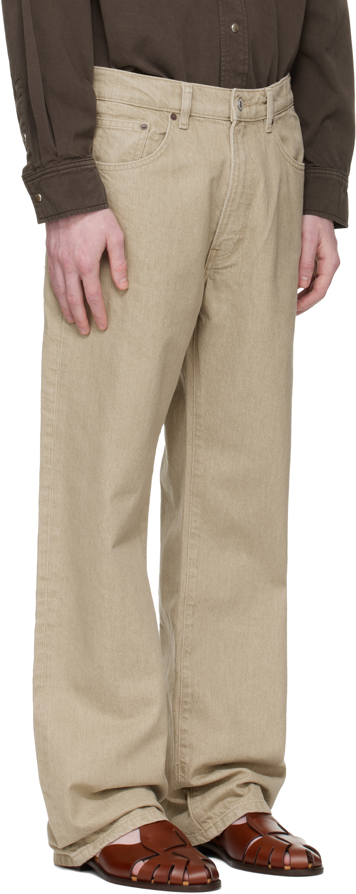JEANERICA Beige Vega Jeans