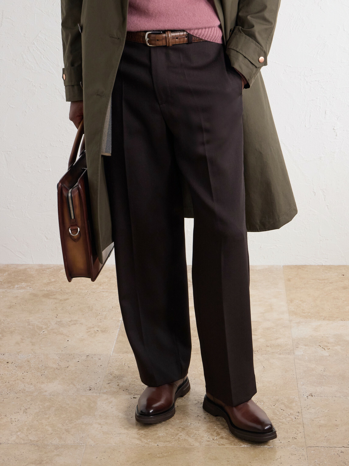 Berluti - Alessio Leather Chelsea Boots - Brown