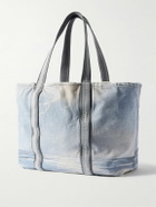 ERL - Venice Logo-Appliquéd Denim Tote Bag