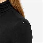 Sportmax Women's Reflex Jersey Turtleneck sweater in Black