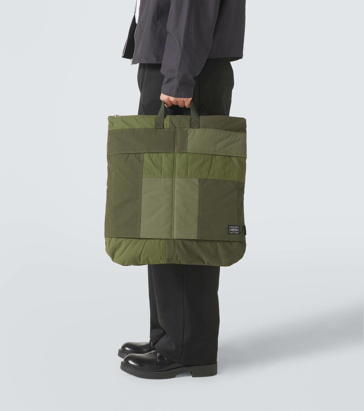 希少！！COMME des GARCONS HOMME × PORTER トート Comme des Garçons Homme x Porter Cordura patchwork tote bag