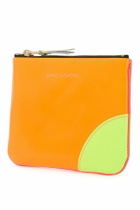 COMME DES GARCONS WALLET super fluo pouch Fluo