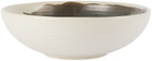 ferm LIVING Off-White & Black Large Omhu Bowl