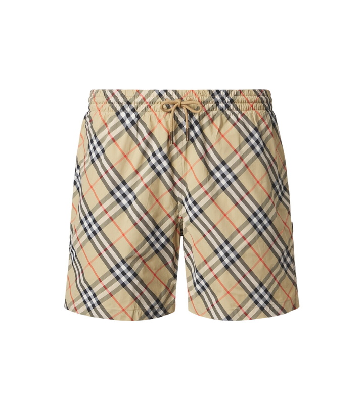 Photo: Burberry Burberry Check swim trunks