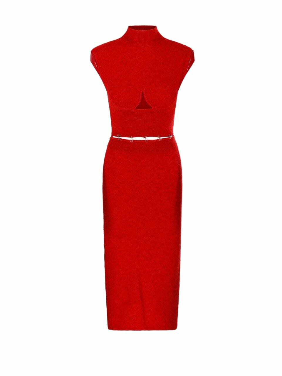 オールインワン・サロペット Sportmax Long Asymmetrical Viscose Twill Dress SportMax Long Asymmetrical Viscose Twill Dress Sportmax