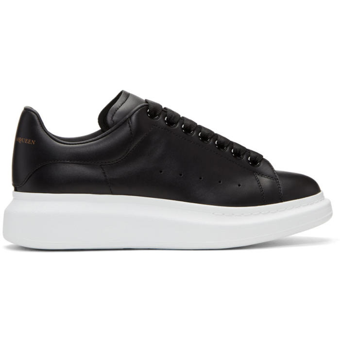 Photo: Alexander McQueen Black and White Oversized Sneakers