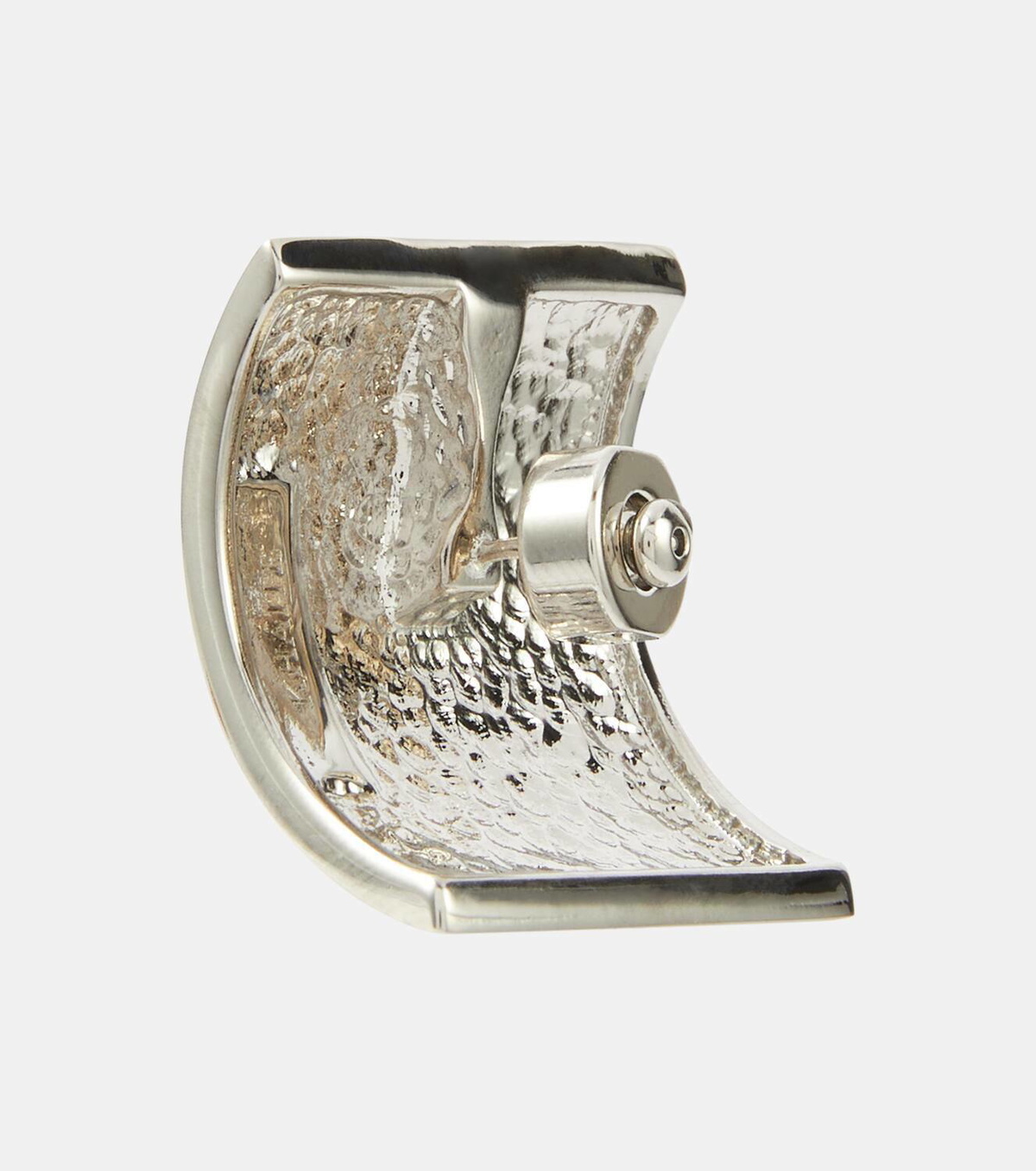 Khaite Julius Smooth Panel Small earrings