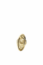 Diesel D-Era gold-tone stainless steel ring watch - Timeframes Womens in Gold