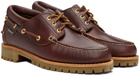 Sebago Burgundy Acadia Boat Shoes