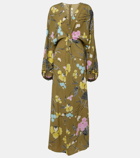 Diane von Furstenberg Kason floral maxi dress