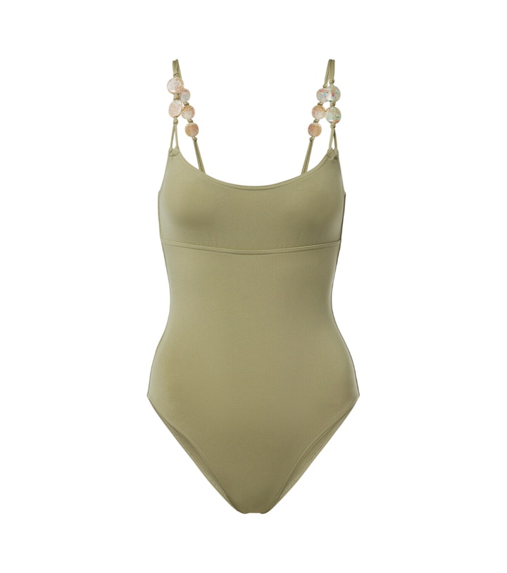 Photo: Eres Lynda embellished swimsuit