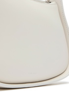 The Row Half Moon Leather Shoulder bag - Ivory - One Size