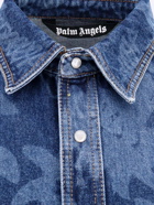 Palm Angels   Shirt Blue   Mens