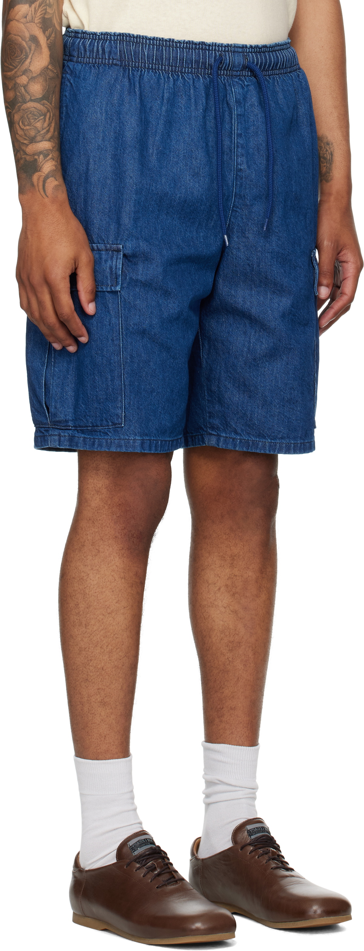 パンツ WTAPS MILS2301 / SHORTS / COTTON. DENIM WTAPS MILS2301 / Shorts / Cotton. Denim 241WVDT-PTM08 / Indigo