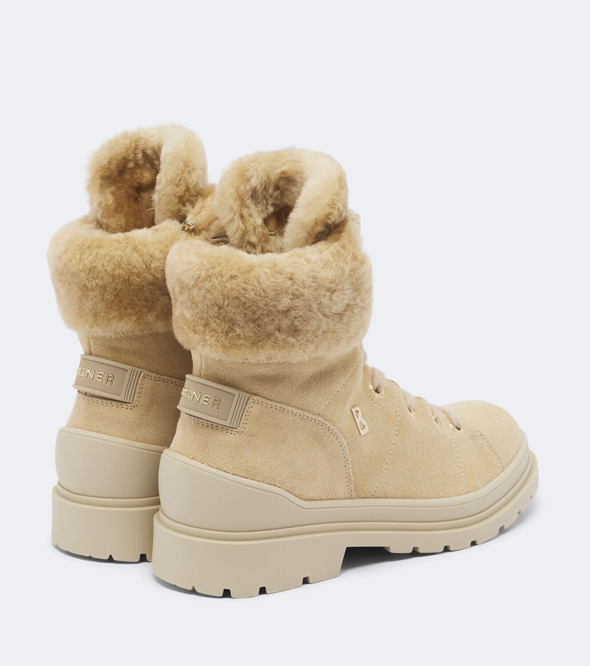 Bogner St. Moritz suede lace-up boots