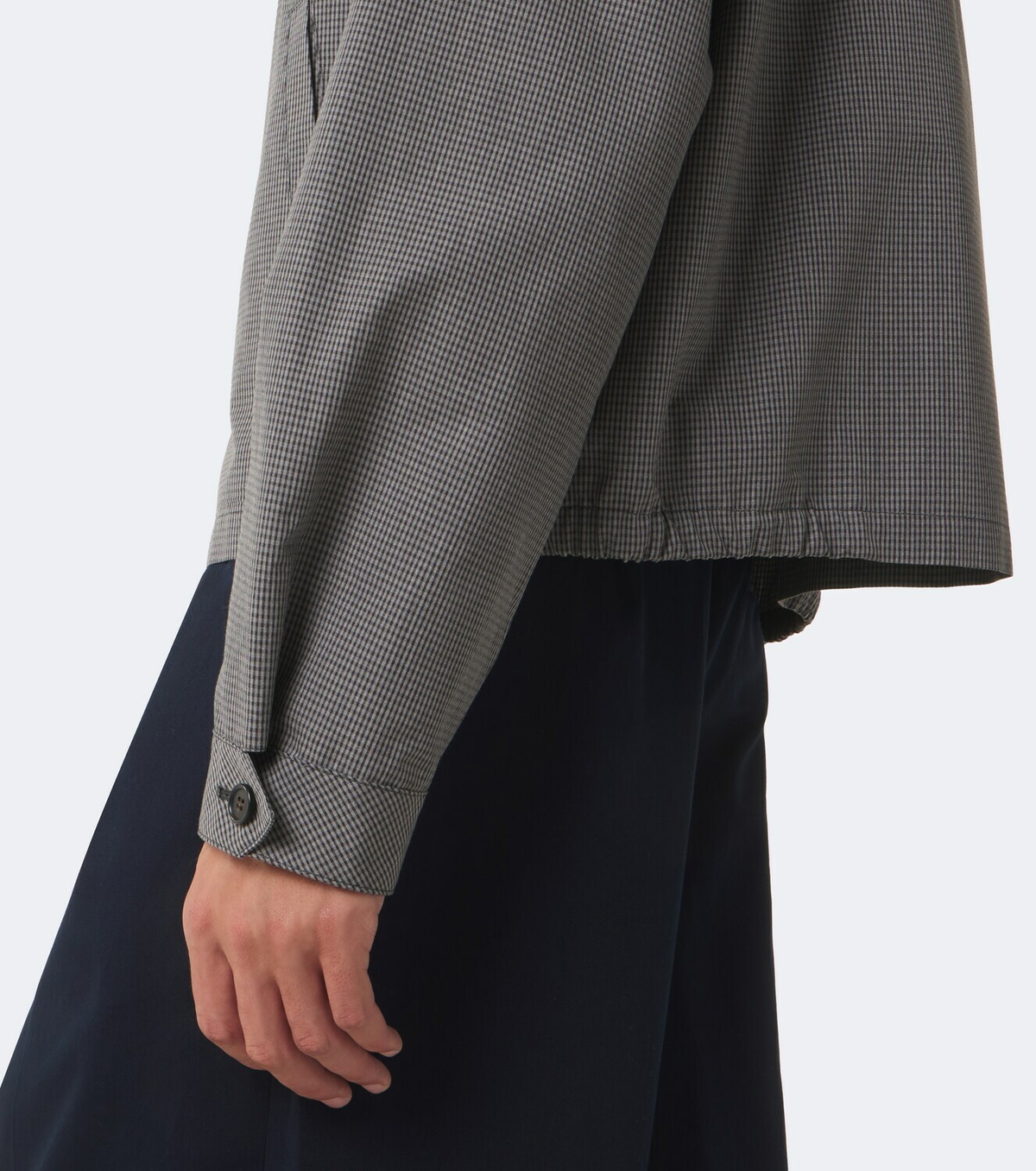 Miu Miu Gingham cotton jacket