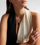 David Yurman Marbella 18kt gold necklace with onyx