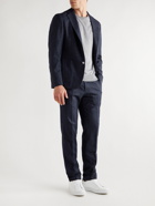 Hugo Boss - Virgin Wool-Blend Trousers - Blue