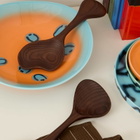 Frizbee Ceramics Pasta Plate in Water Orange Gradient Smile 