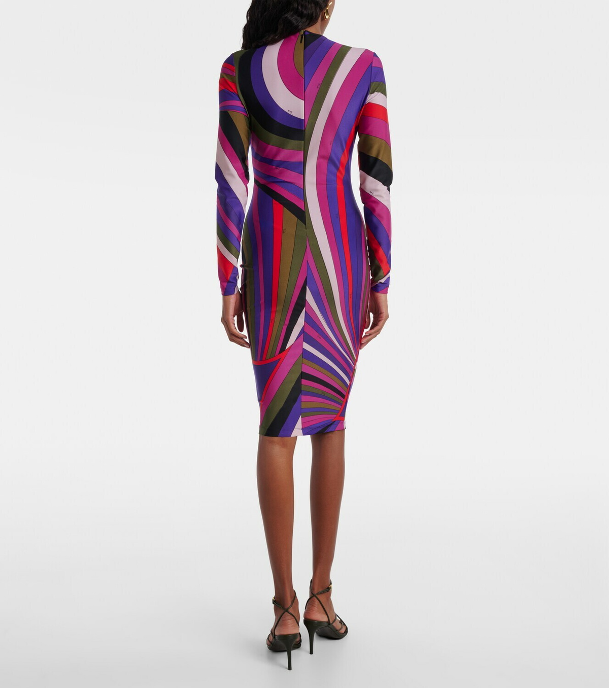 Pucci Printed jersey minidress