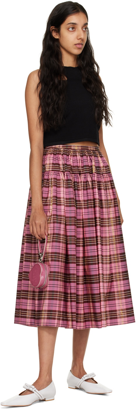 Marge Sherwood Pink Heart Pouch Marge Sherwood