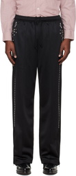 Toga Virilis Black Jersey Track Pants