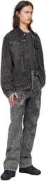 OUAT Black Cargo Jeans