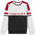 Isabel Marant Men's Charles Colour Block Knit in Black