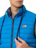 MC2 Saint Barth Man Bluette Padded Vest Aspen