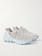 Nike - Space Hippie 04 Stretch-Knit Sneakers - Neutrals
