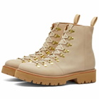 Grenson Women's Nanette Leather Ankle Boot in Stone