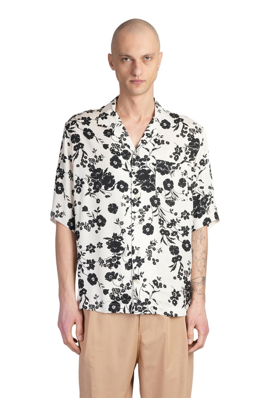 Photo: Laneus Shirt In Beige Viscose