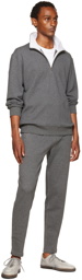 Brunello Cucinelli Gray Drawstring Lounge Pants