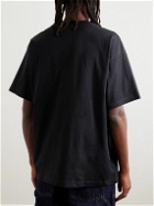 Carhartt WIP - Logo-Print Organic Cotton-Jersey T-Shirt - Black