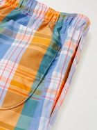 Derek Rose - Barker Checked Cotton Poplin Pyjama Shorts - Multi