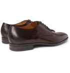 Hugo Boss - Kensington Leather Derby Shoes - Men - Dark brown